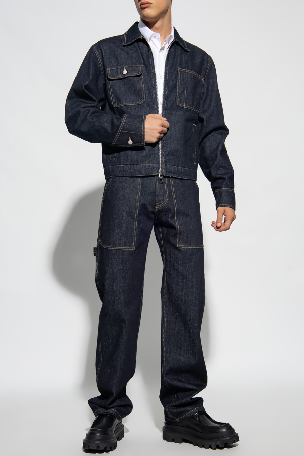 デニム・ジーパン alexander mcqueen SS25 Denim jeans (813252QMACV 4315) DENIM PANTS (alexander mcqueen/デニム・ジーパン